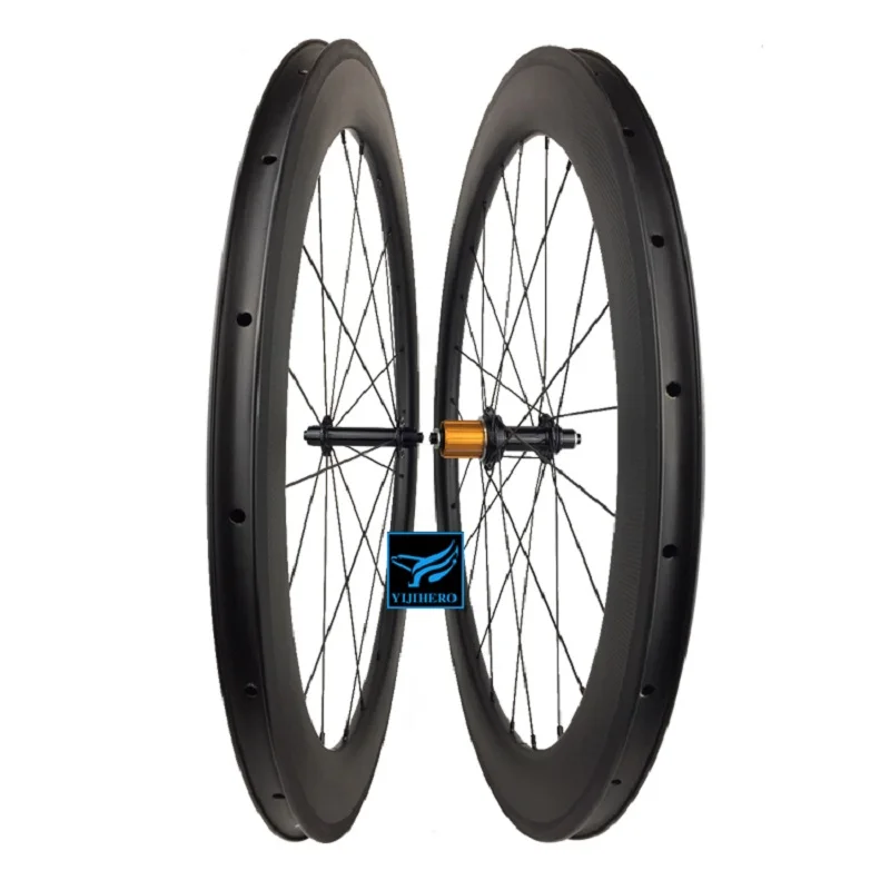 

New 700C carbon fibre clincher tubular wheelset 38 50 60 88mm Road bike glossy matt 3K UD 12K full bicycle wheels