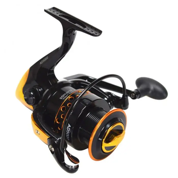 Спиннинг Рыболовная катушка рыболовная на станке ручка 12 + 1 BB Подшипник колеса