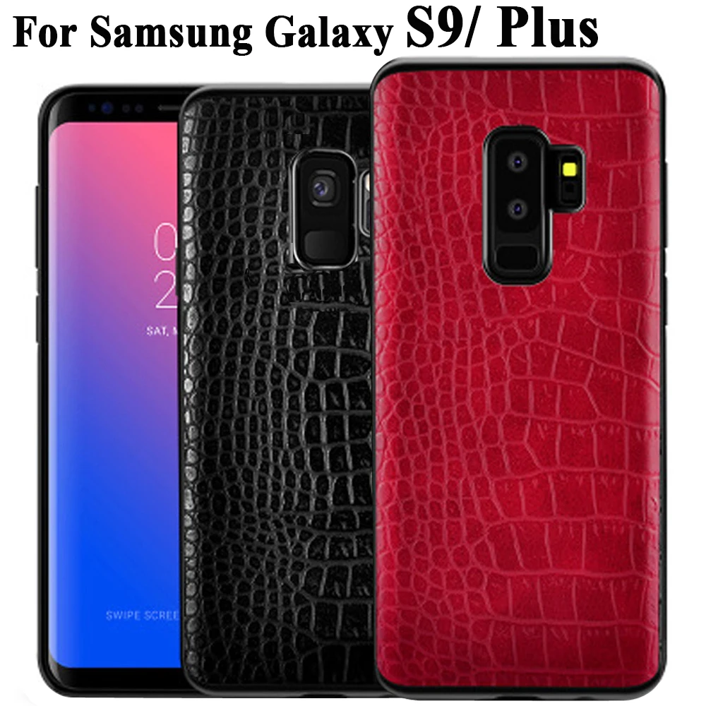 Чехол S9 Plus для Samsung Galaxy S 9 S9plus 9Splus plus чехол телефона роскошный кожаный защитный s