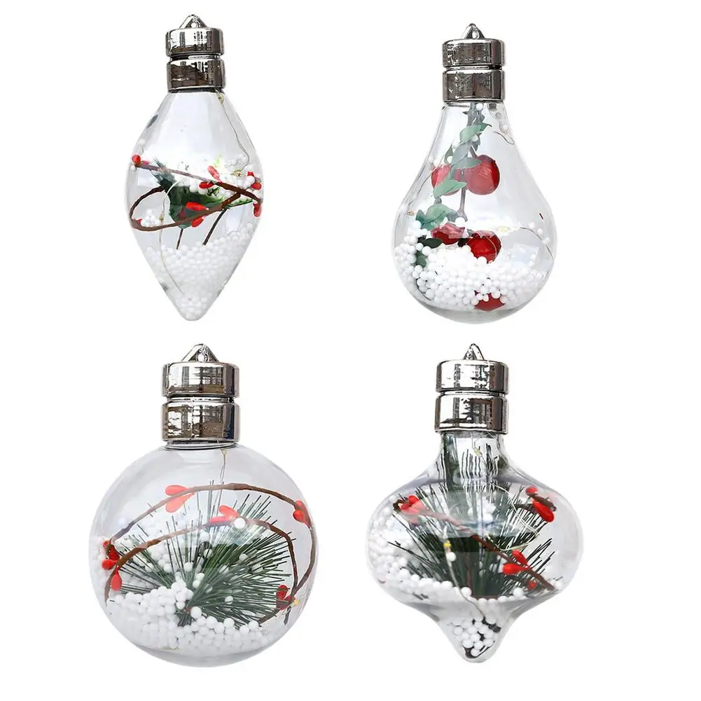 

LED Christmas Decoration Clear Christmas Ball Led Christmas Lights Festival Pendant Gift For Christmas Tree Decoration Ornaments