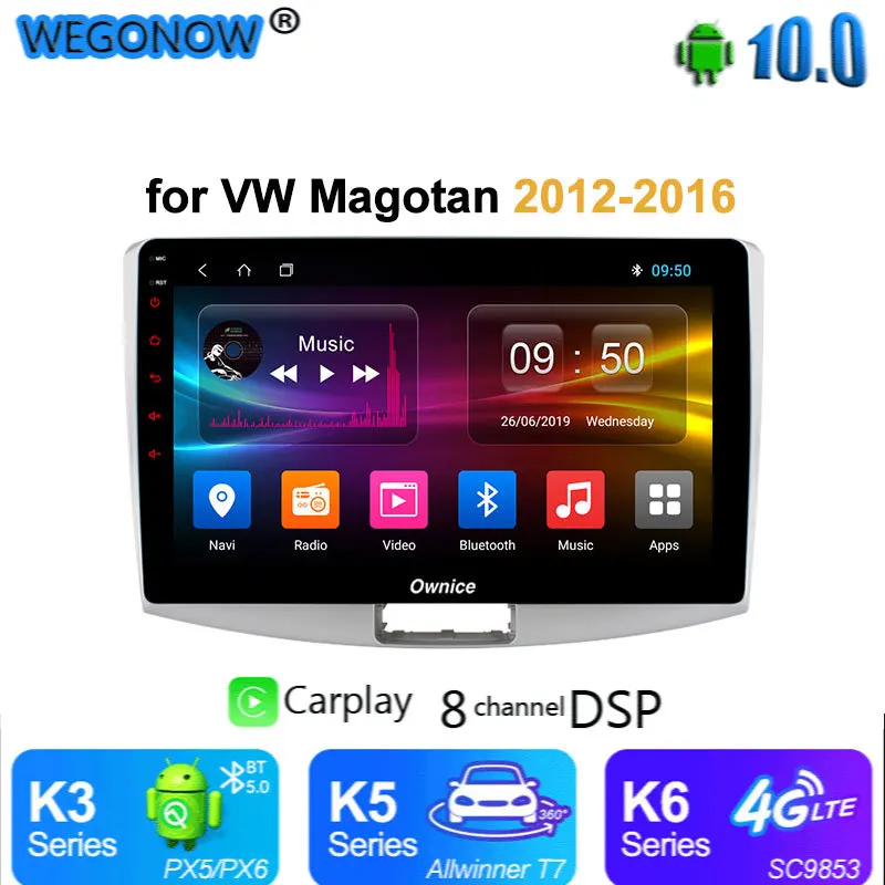 Ownice DSP Carplay 360 камера 8 ядер 10 1 &quotAndroid автомобильный Радио плеер DVD GPS OBD BT для Volkswagen CC