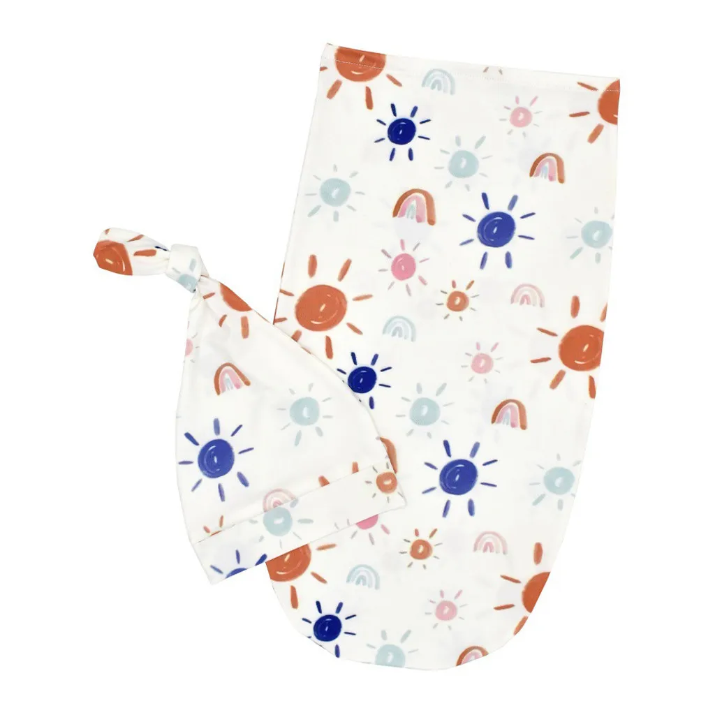 Пеленальное Одеяло для новорожденных младенцев Пеленальный мешок спальный