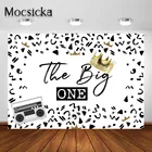 Mocsicka фон для дня рождения с изображением большого человека в стиле старой школы в стиле хип-хоп знаменитый большой первый Бигги украшение для 1-вечерние Фотофон