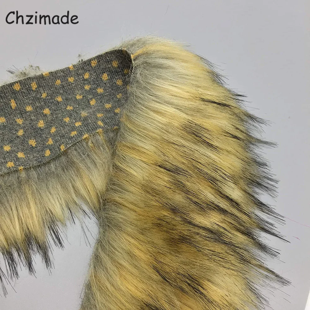 Мягкая имитация искусственного меха Chzimade 1 м x 7 см лента с кружевной отделкой для