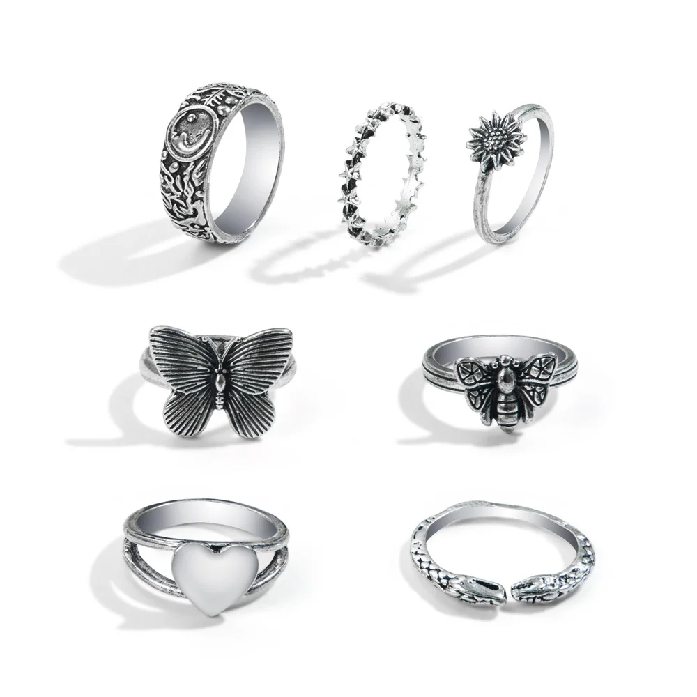 Женское кольцо средней длины в богемном стиле | Украшения и аксессуары