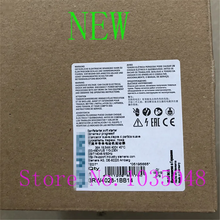 

1PC 3RW4028-1BB14 New and Original Priority use of DHL delivery