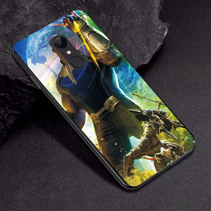 TPUBLK653 Чехол Venom Avengers для Xiaomi Redmi 4X Note 4 4X чехол для Redmi Note 6 Чехол Note 7 5 8 Pro черный ТПУ чехол для телефона Redmi Note 8T - Цвет: TPUBLK653