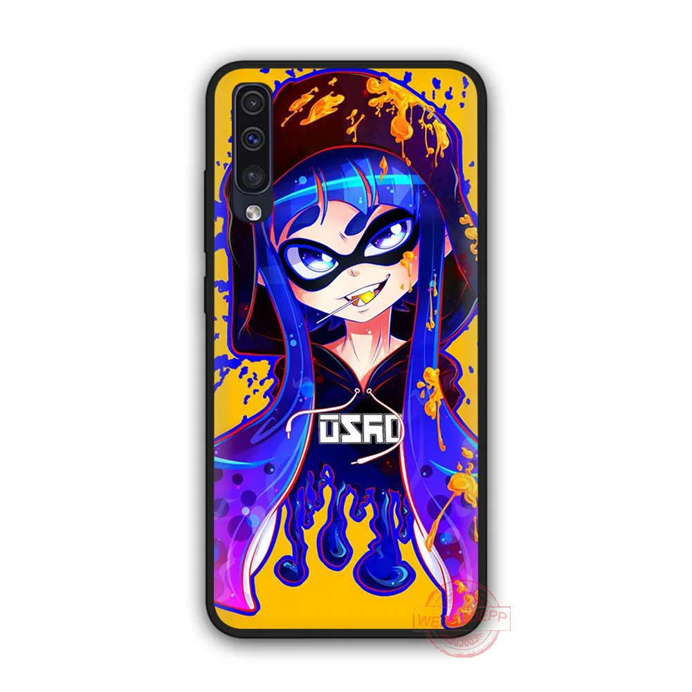 WEBBEDEPP Splatoon мягкий чехол для телефона с изображением цветов Samsung A10S A6 7 8 9 A10 20 A40 A50 A60