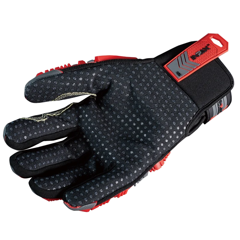 

Heavy Duty Work Gloves TPR Protector Impact Gloves Men Anti Vibration Mechanic Work Gloves CAT II Cut Level E CE EN388