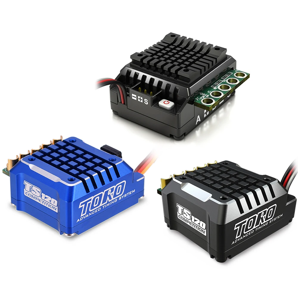 SKYRC TORO TS120 120A sin escobillas Sensored ESC w/6V/3A BEC apoyo 2-3S Lipo de Motor sin escobillas para 1/10 de 1/12 Buggy cami&oacute;n 1/8 sobre orugas-0