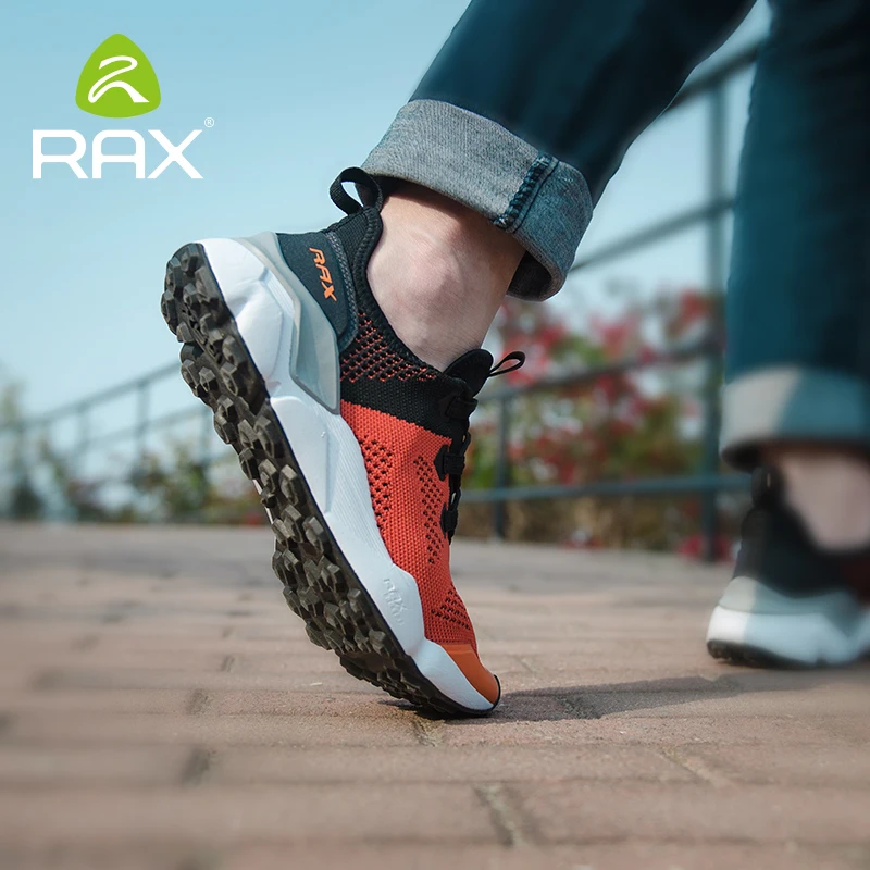 Мужские кроссовки для бега Rax легкие из дышащей сетчатой ткани спорта и туризма