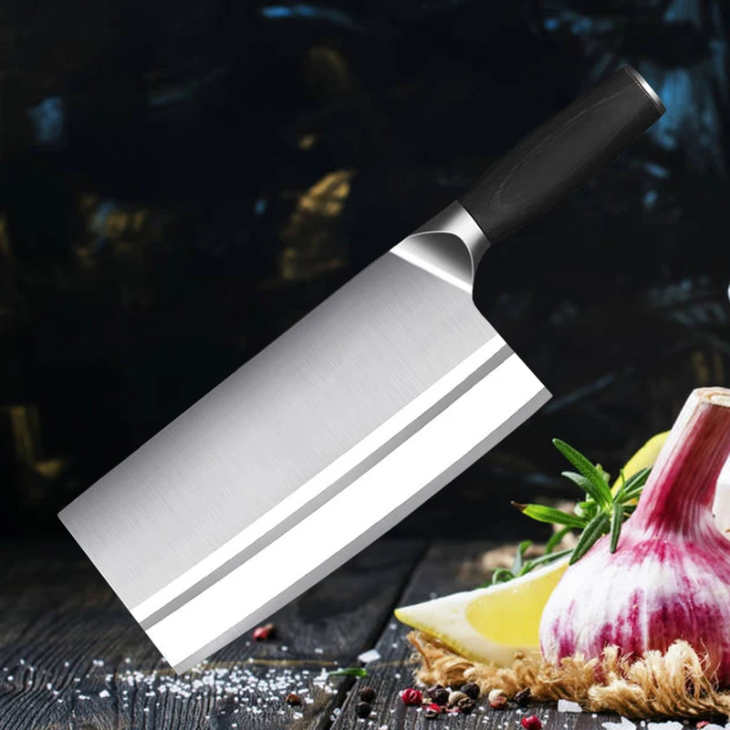 8 дюймов мясница из нержавеющей стали китайский нож шеф-повара мясника