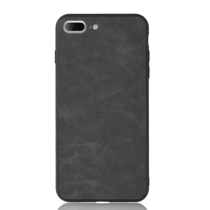 Новый Модный чехол-накладка из искусственной кожи для iPhone 7 8 6S Plus силиконовый