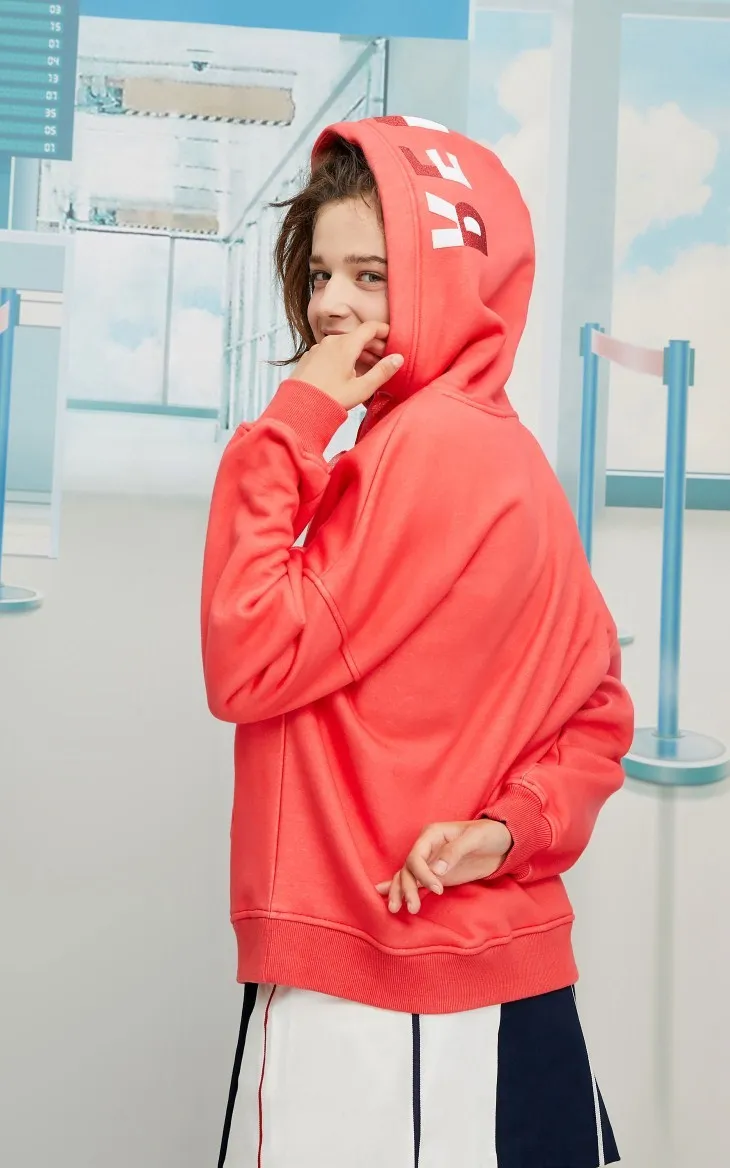Vero Moda Новые поступления Ins стиль сплошной удобный толстовка с капюшоном | 319433506