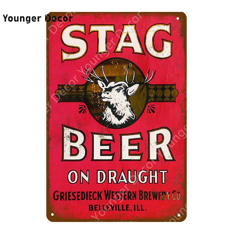 Классические металлические знаки для виски оленя пиво Johnnie Walker Настенная