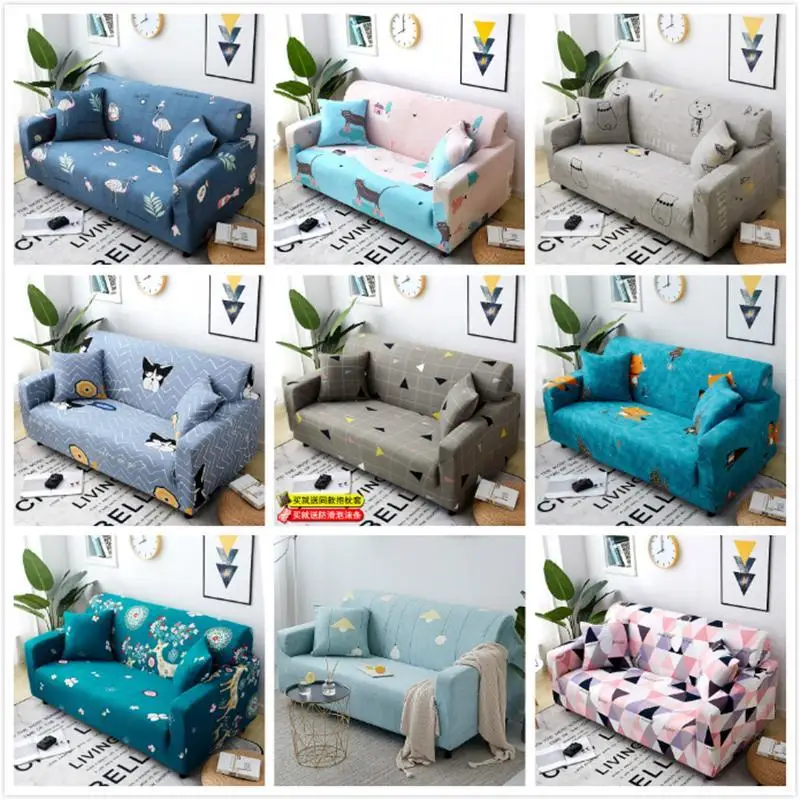 

30 Universal Sofa Cushion Elastic Cover 1/2/3/4 Seater Couch Covers For Sofas Home Sofa Cover High Quality Silpcover