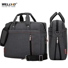 Large Laptop Handbag Expandable Briefcase Business Office Work Documents Travel Bag 13 14 15.6 17.3 inch Macbook Case Bags XA64C