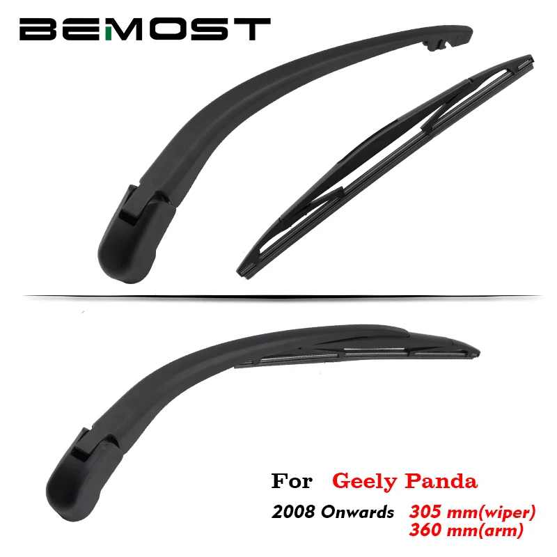 

Резиновое лезвие BEMOST рычаг заднего стеклоочистителя автомобиля для Geely, панда 305 мм, Хэтчбек 2008, 2009, 2010, 2011, 2012, 2013, 2014, 2015, 2016, 2017, 2018