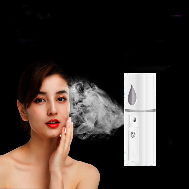 

Mini Nano Facial Sprayer USB Nebulizer Face Steamer Portable Moisturizer Humidifier Beauty Hydrating Cold Mist Spray Apparatus