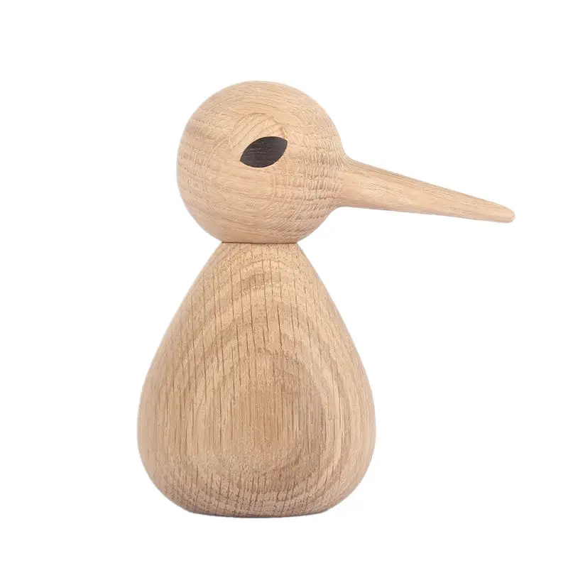 Деревянная модель птицы аксессуары для домашнего декора украшения фигурки