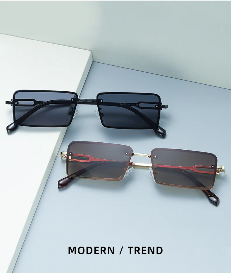 Men's classic rectangular sunglasses, brand design, UV400 protection, Oculos De Sol Hombre, driver's goggles,