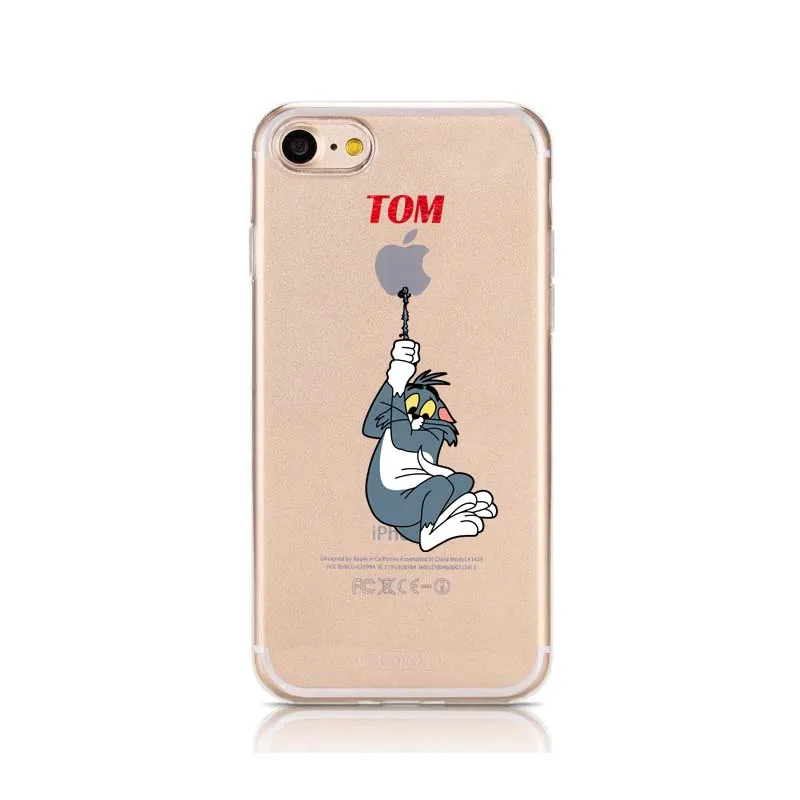 Милый мультяшный чехол для телефона для iPhone 11 Pro Max 6 6s 7 8 plus X Xr Xs Max 5S se силиконовый мягкий ТПУ чехол s для iPhone 7 забавные чехлы - Цвет: 10