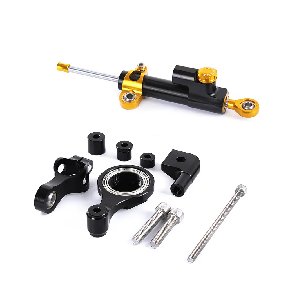 Мотоцикл Модифицированная заслонка направления амортизатор с кронштейном