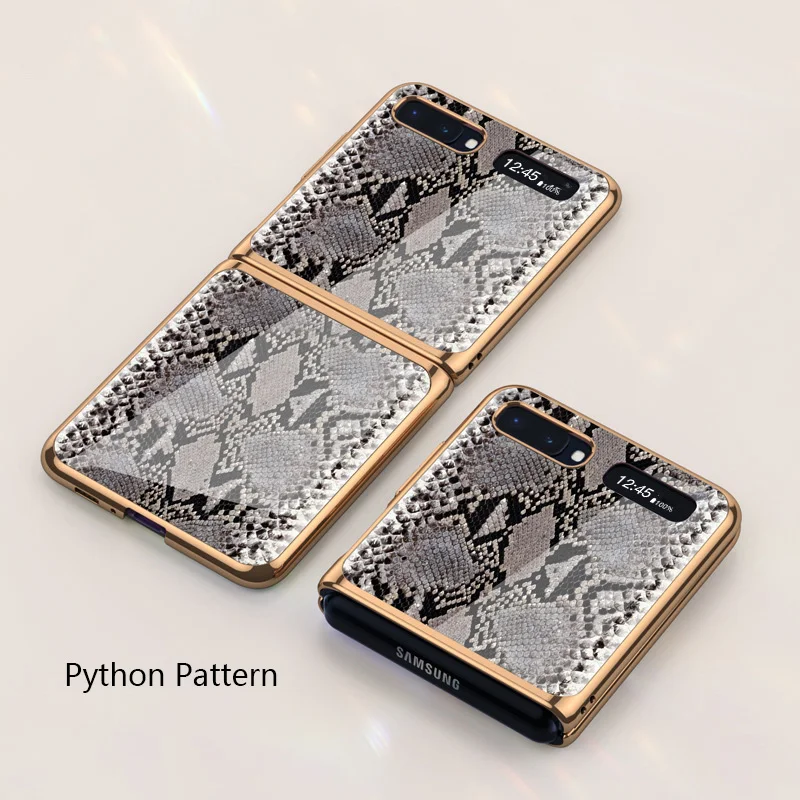 Luxury New Phone Case For Samsung Flip Creative Elegant Cover For Galaxy Z Flip Fashion Anti Fall Full Protective New Funda