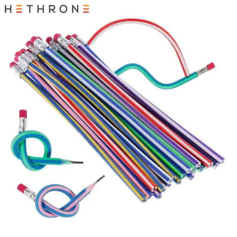 5 шт. гибкий карандаш с ластиком шт.|Простые карандаши| |