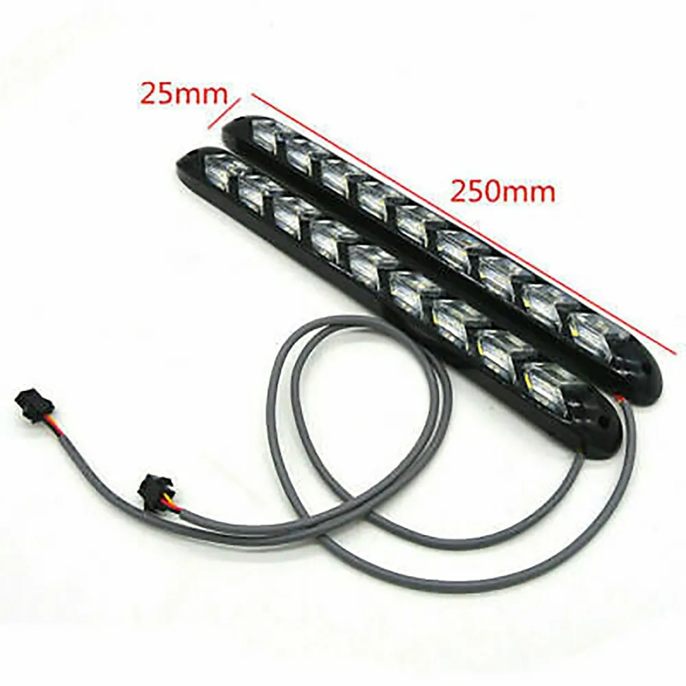 

1200LM Car Lights Accessory Amber/White Flasher Flowing Strip Replacement