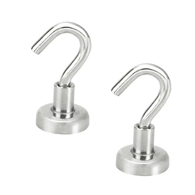 2 шт. сверхмощный держатель крюка Супер Сильные Магнитные Крючки Настенные