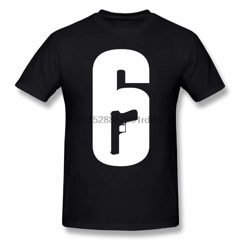 Одежда NEST Homer Rainbow Six Siege логотип мужские футболки с коротким рукавом 9333| |