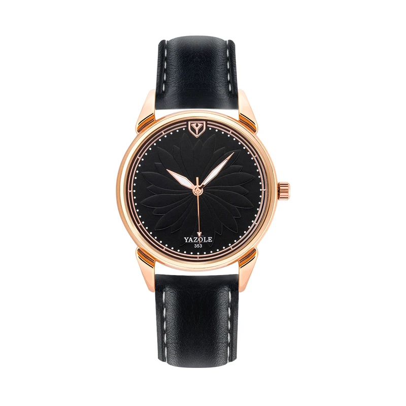 

Fashion Casual Wrist Watch Men Leather Band Quartz Clock YAZOLE Brand Dress Watches Men High Quality relogio masculino Gift