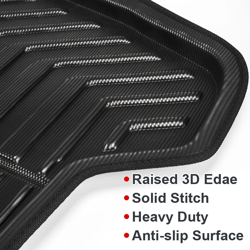 Коврик для груза подкладка багажника задний напольный поднос KIA Sorento 7 местный 2015