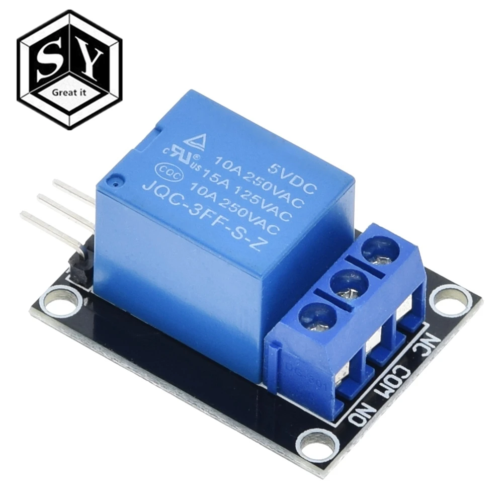 1 шт. Great IT KY 019 5 в одноканальная релейная Модульная плата щит для PIC AVR DSP ARM реле