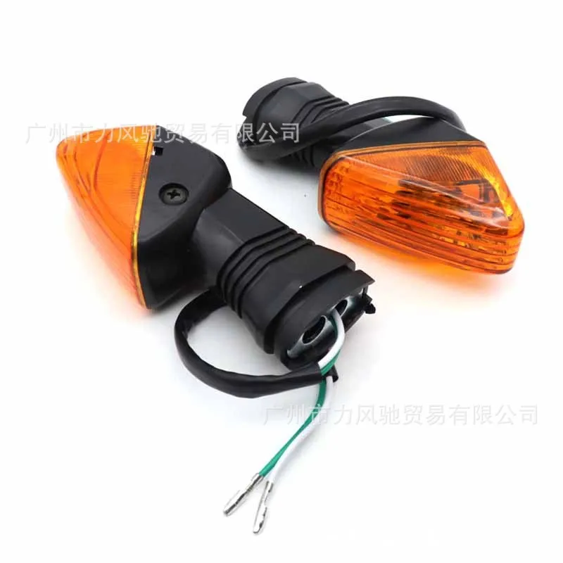 

12V Turn Signals Amber Clear Lens For Kawasaki ZX-6R 2005-2006 Replacement