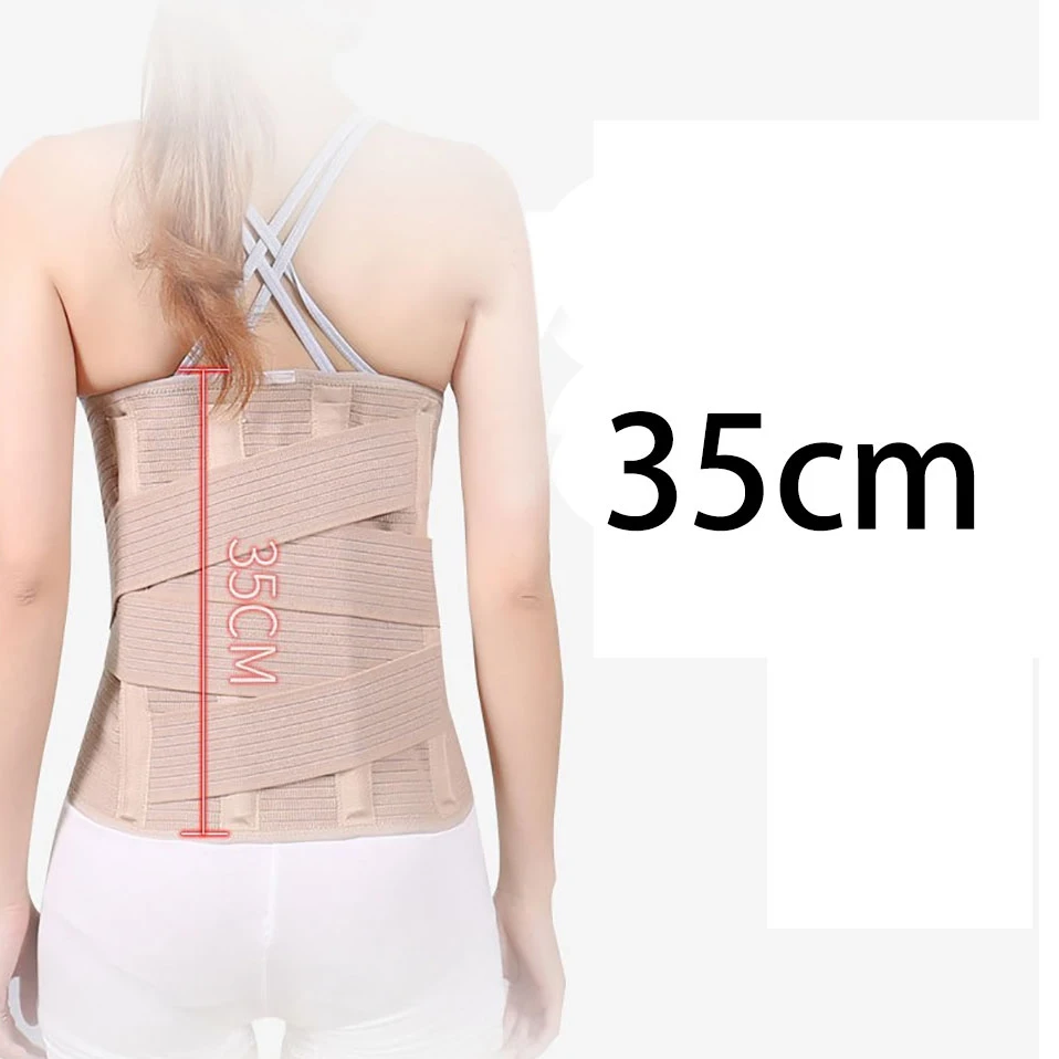 

Adjustable Abdomen Waist Orthopedic Spine Corrective Herniated Disc Posture Corrector Lower Back Brace Lumbar Support Widen Belt