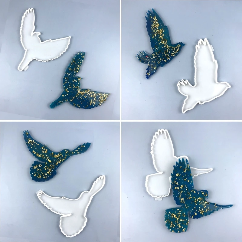 4 шт./1 шт. силиконовые подвески в виде птицы | Украшения и аксессуары