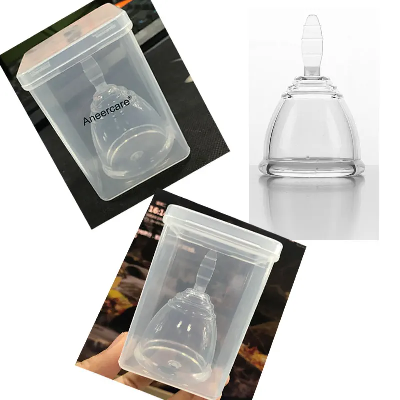 Медицинская менструальная чаша из силикагеля Copa Coppetta Mestruale вагинальная 1 шт. +