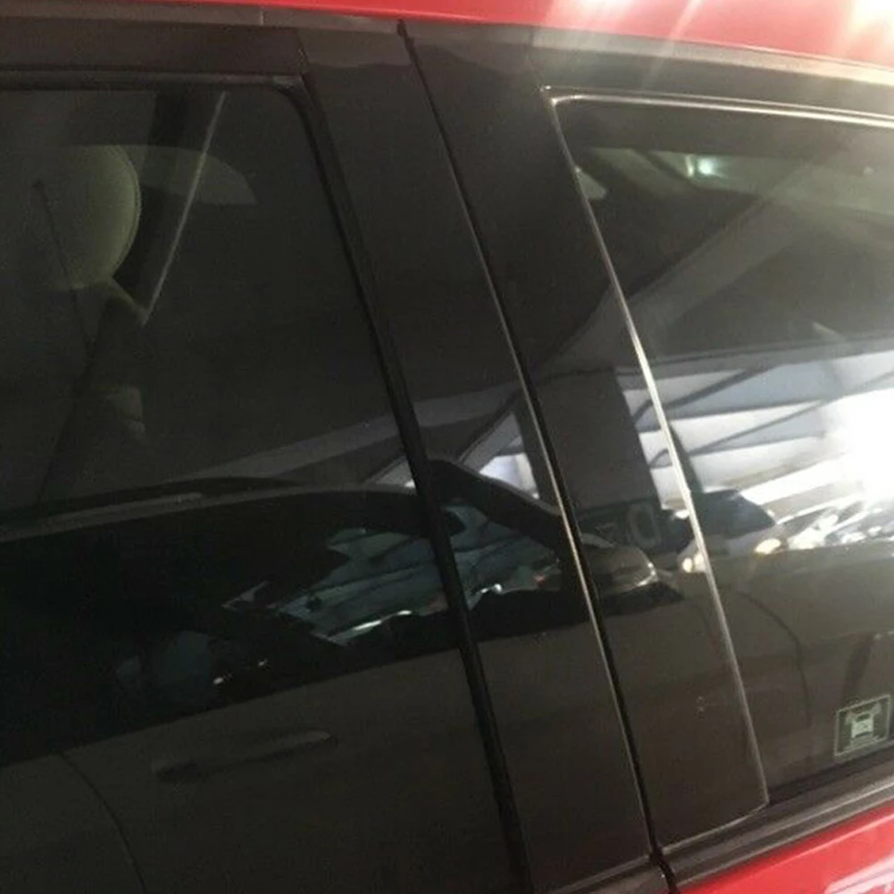 Наклейки на колонку Center BC для Honda Civic 2006-11 6 шт. зеркальные эффекты оконные столбы