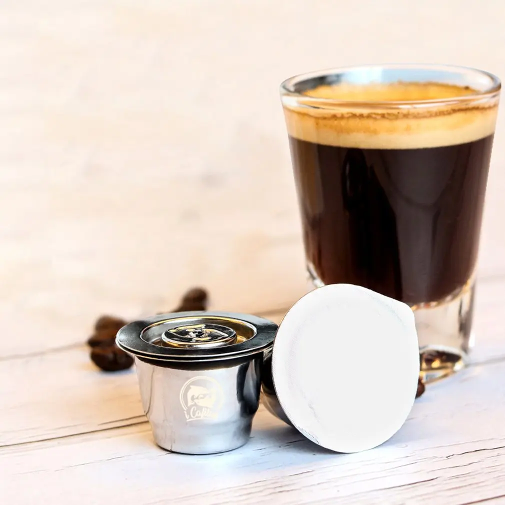 Капсула Nespresso reutilable Inox 2 в 1 использование многоразовая капсула Crema Espresso | Дом и сад