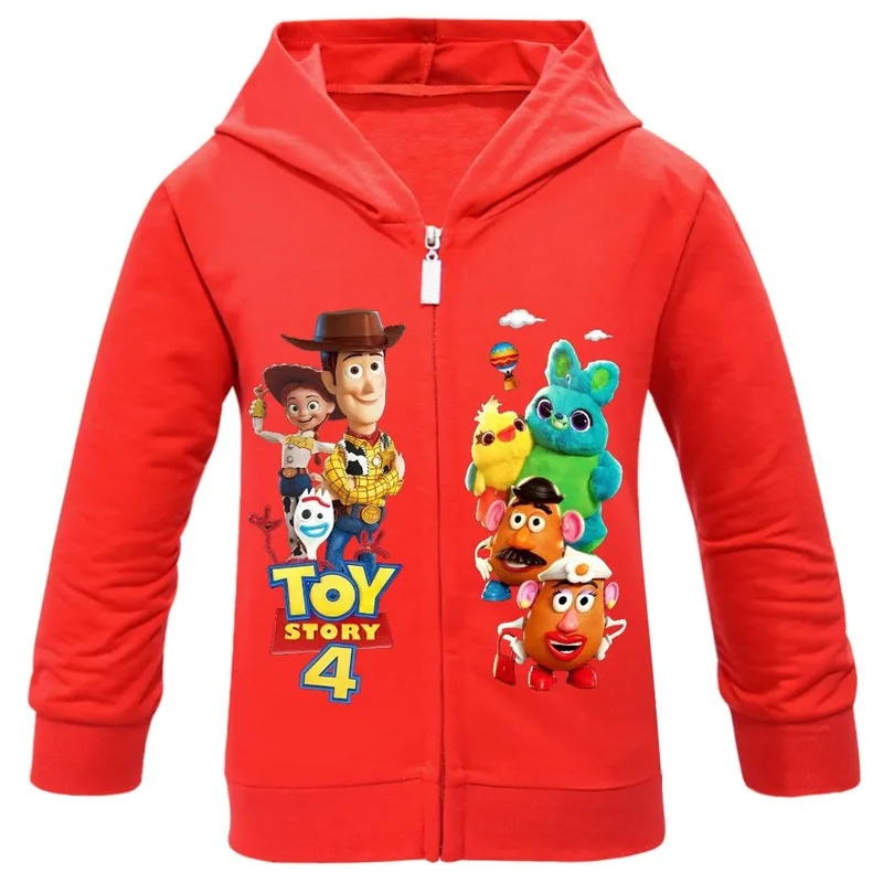 Детская толстовка с капюшоном Woody Весенняя повседневная одежда длинным рукавом