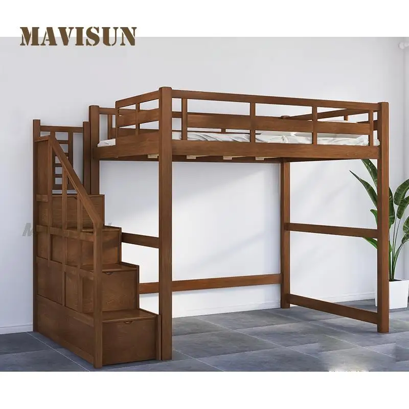 Немецкий Буковый шкафчик-лестница кровать хорошего качества и по низкой цене