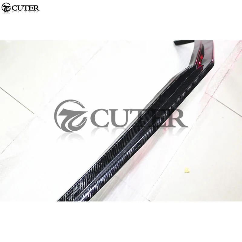 Автомобильный передний бампер из углеродного волокна спойлер для бампера Scirocco r