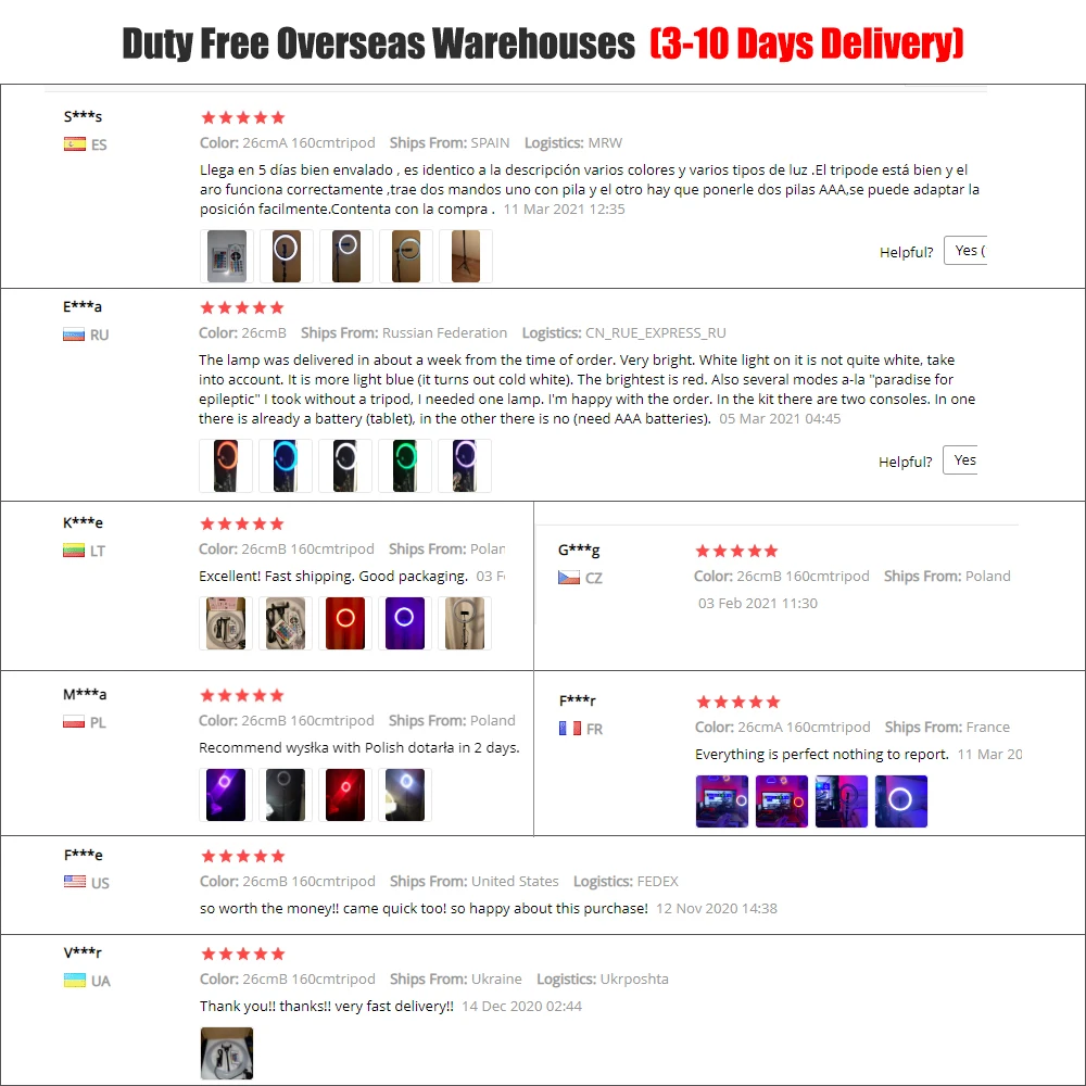 Светодиодная кольцевая лампа Usb светильник ильник с дистанционным управлением 10