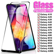 999D Anti-Burst Tempered Glass For Samsung Galaxy A10 A20 A30 A40 A50 A60 A70 A80 A90 Screen Protector on M20 M30 M40 Glass Film