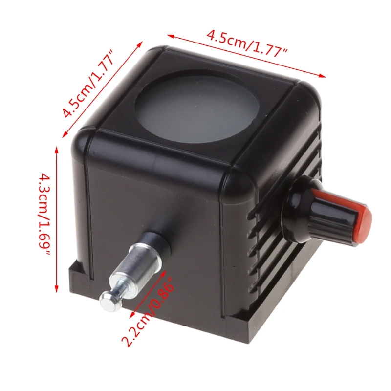 

USB White LED Light Lighting Bottom Biological Microscope Lamp Source Adjustable D7WA