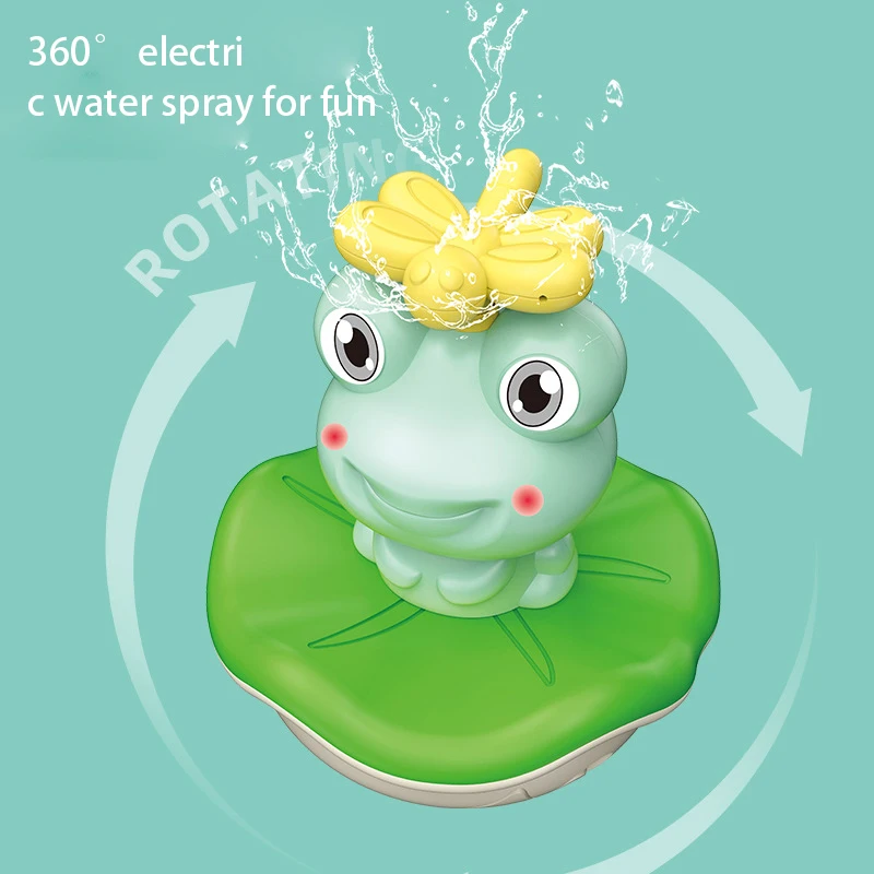 

Игрушка для ванны лягушка детский душ игрушки для детей 0-12 месяцев Купание для ванной ванны плавательный бассейн пляжная водная игрушка дл...