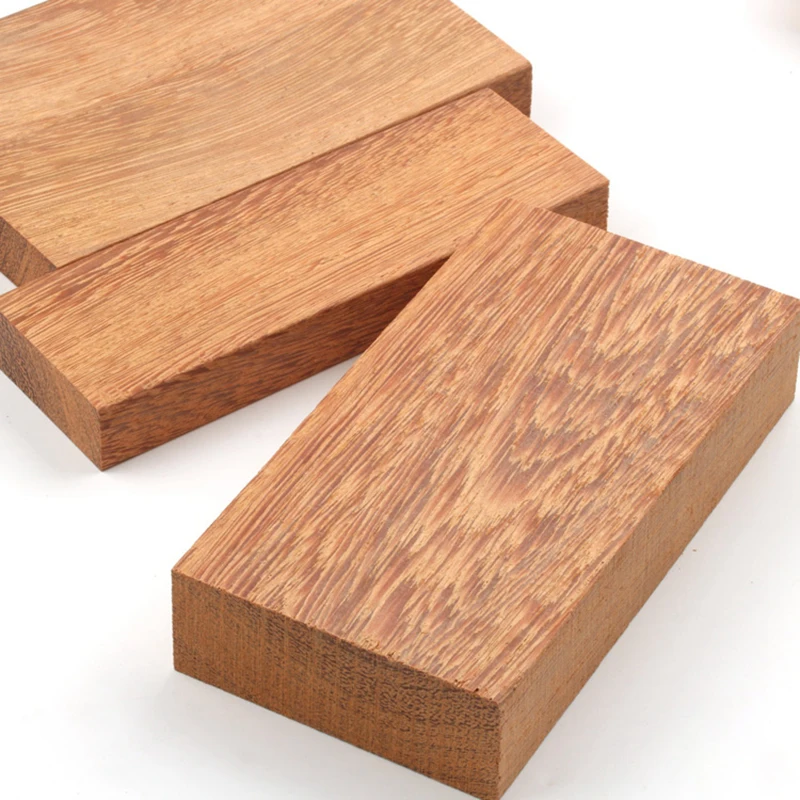 1 шт. Желтое дерево венге для рукоятки ножа материал ручной работы сандаловое 16