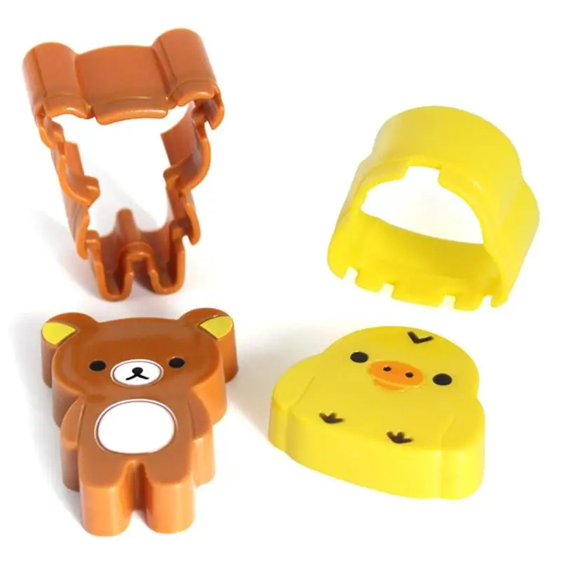 2 шт рисовый шар суши мейкер курица медведь рисовые формы для пирожных Сделай Сам